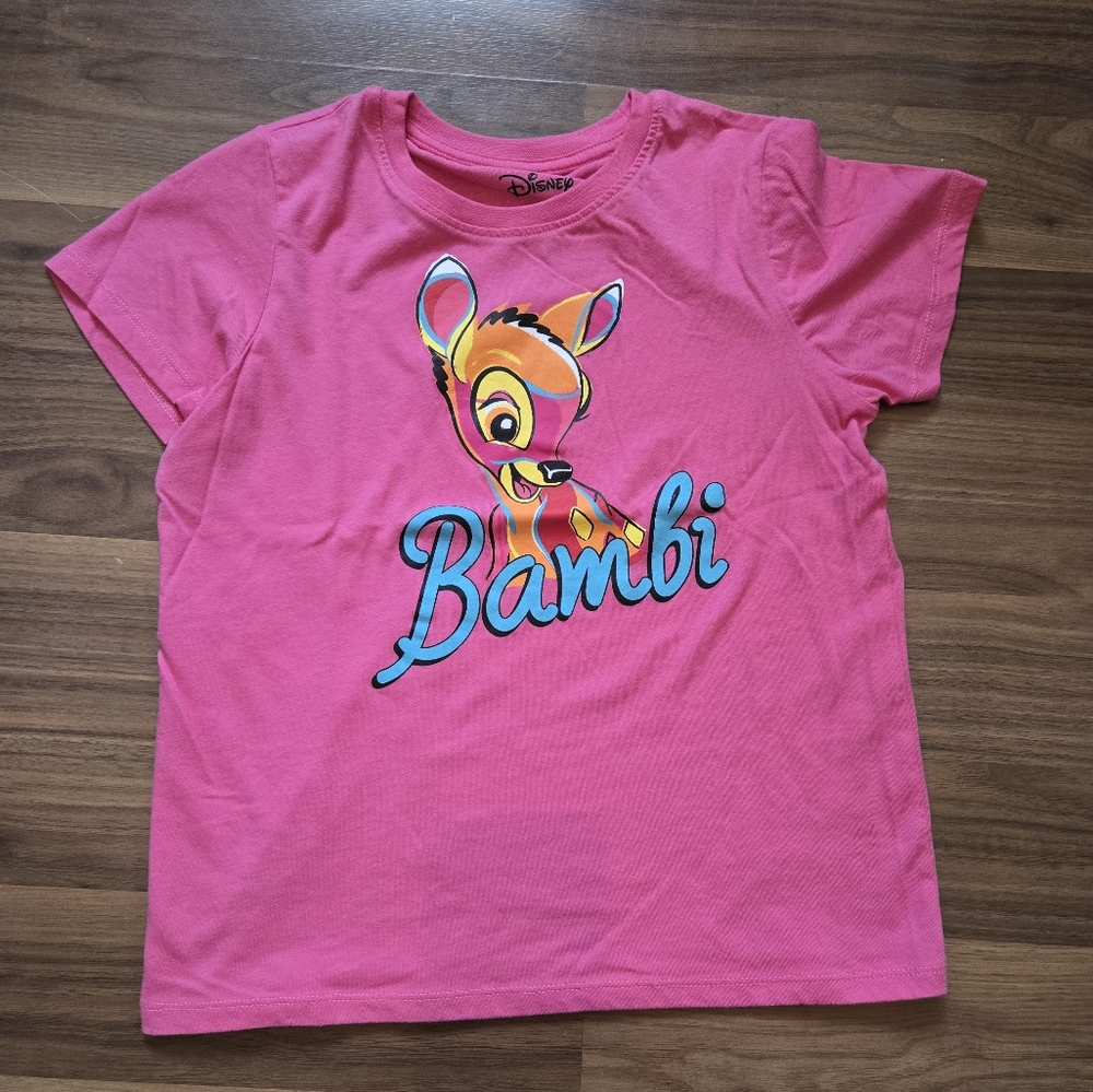 Disney Vibrant Pink Bambi Tshirt